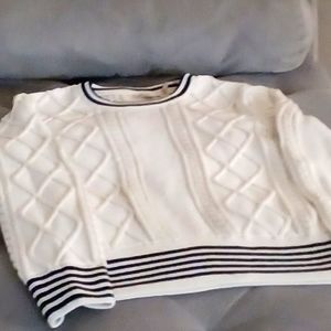 Barbour cable knit cotton sweater